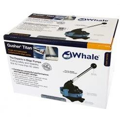 Whale Gusher Titan Manual Bilge Pump Thru Deck Mount