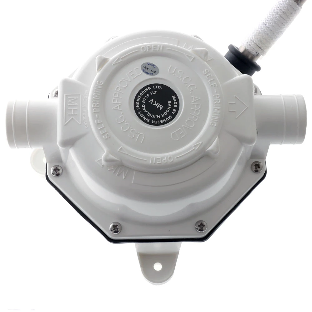 Whale MK5 Manual Bulkhead Mount Toilet Waste Pump - Image 3
