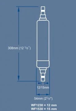Whale WF1530 Aquasource Clear Water Filter 15mm