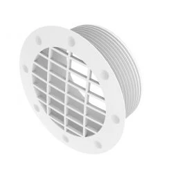 Whale Air Heater Outlet Fixed Grille White